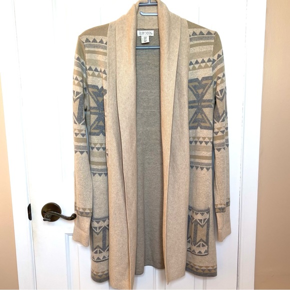 Anthropologie Ruby Moon Fall Sweater Cardigan 100% Cotton - Picture 1 of 12